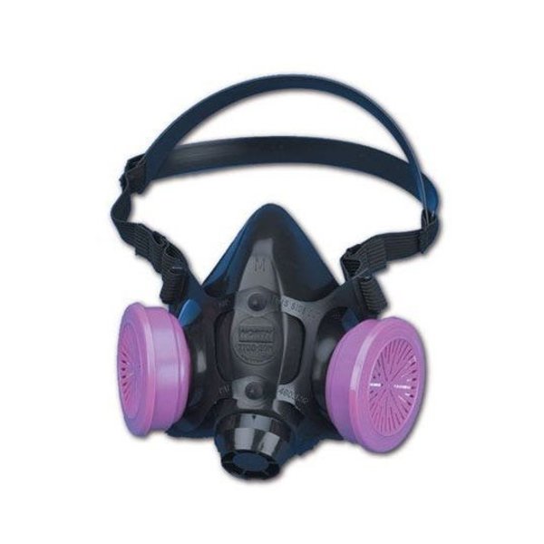 Honeywell North 7700 Series Silicone Half Mask Respirator, Without Filters 770030S